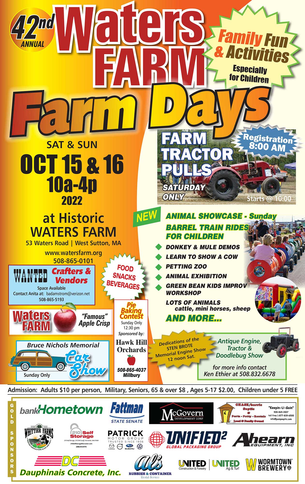42nd Annual Waters Farm Farm Days