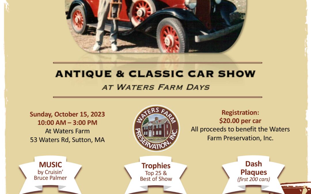 Bruce Nichols Memorial Antique & Classic Car Show